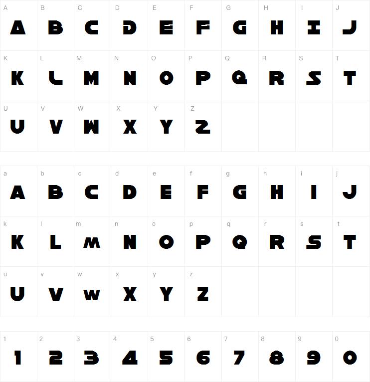 HanSOLO字体