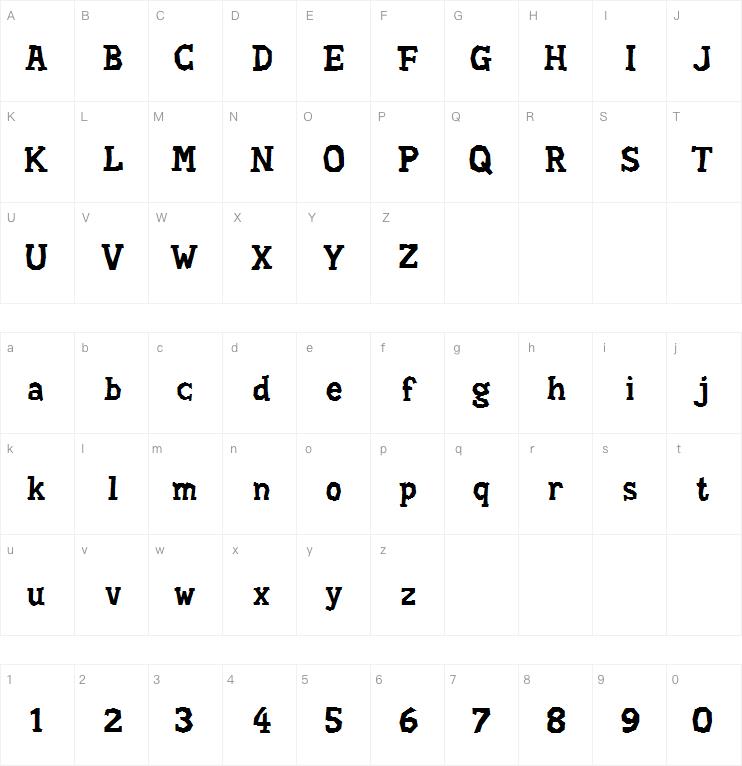 Hardcompound字体