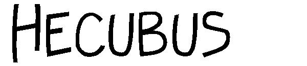 Hecubus字体