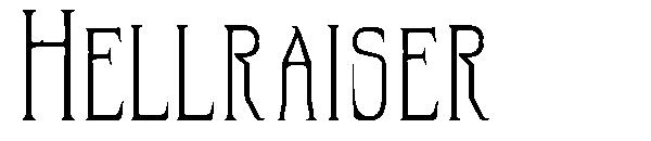 Hellraiser字体