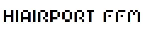 HIAIRPORT FFM字体下载