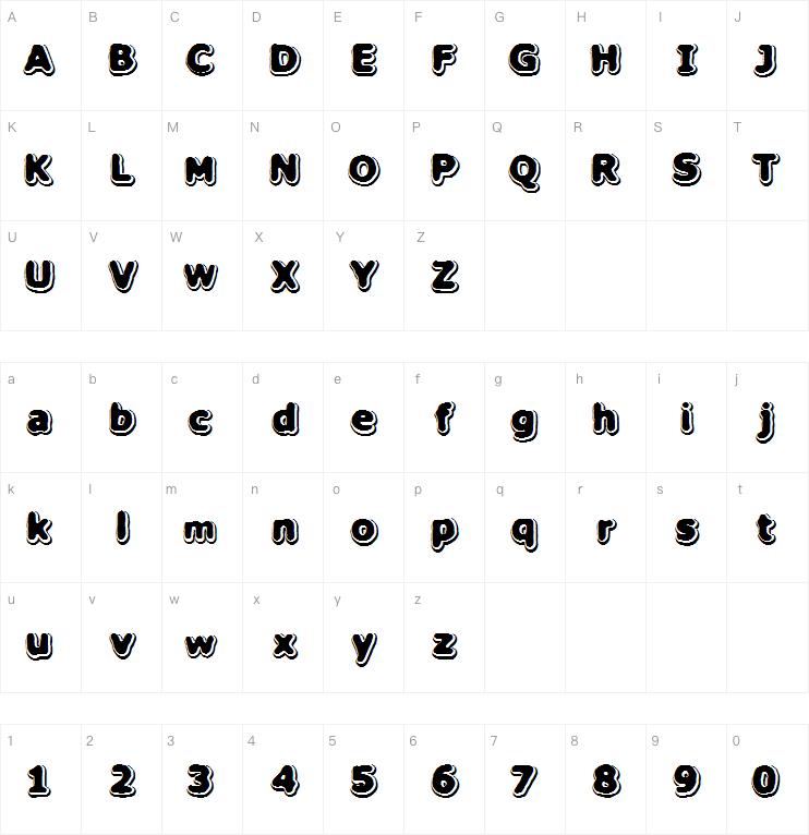 Hillock字体