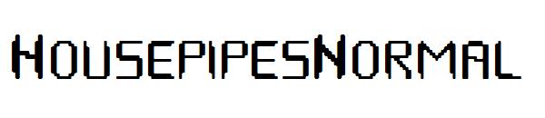 HousepipesNormal字体