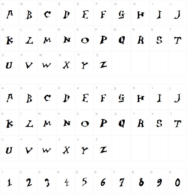 Jangly Bounce字体