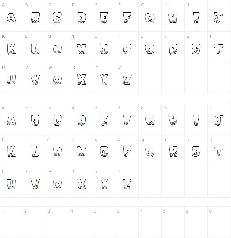 Kablooie字体