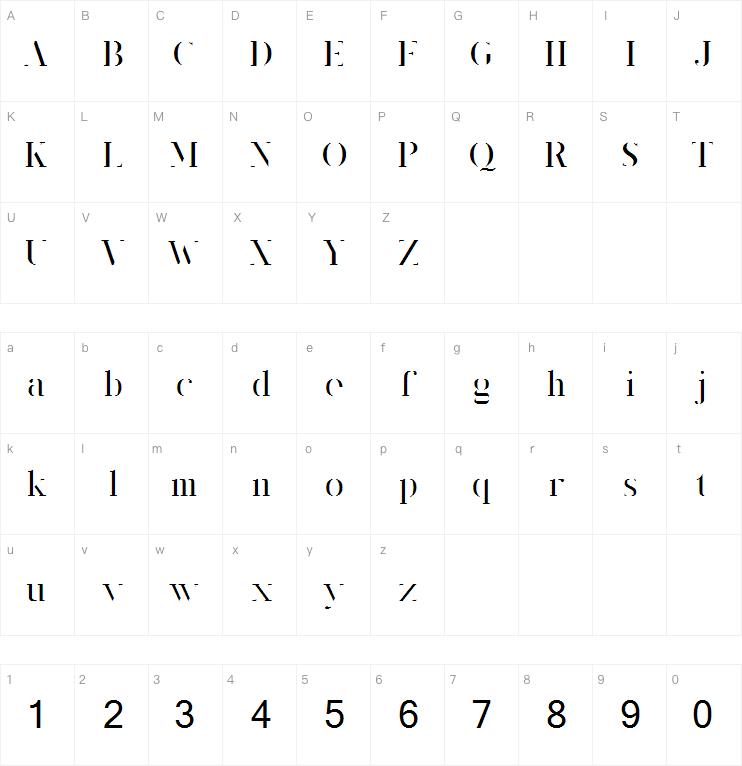 Kingsgambit字体