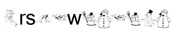 Krsnowpeople字体