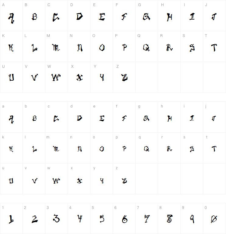 Krylon字体