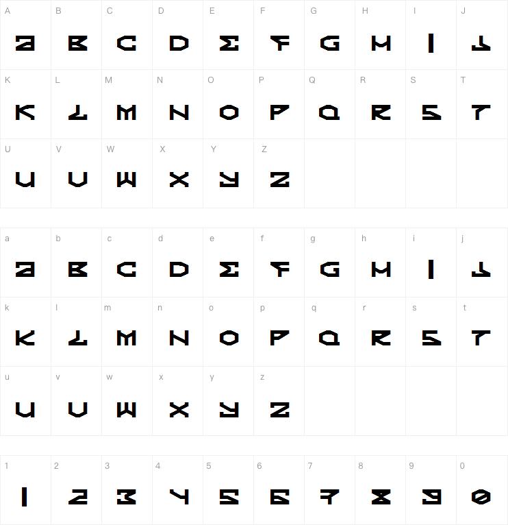 Kryptic字体