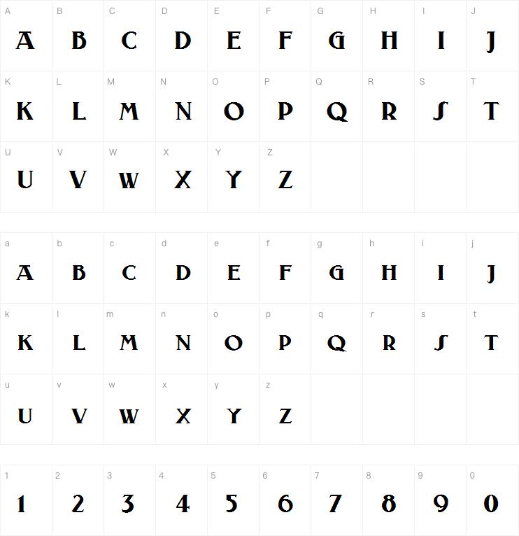 Laconick字体