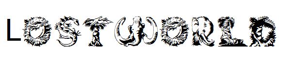 Lostworld字体
