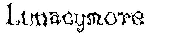 Lunacymore字体