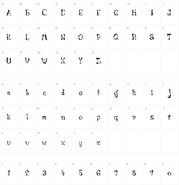 Lunacymore字体