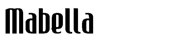 Mabella字体