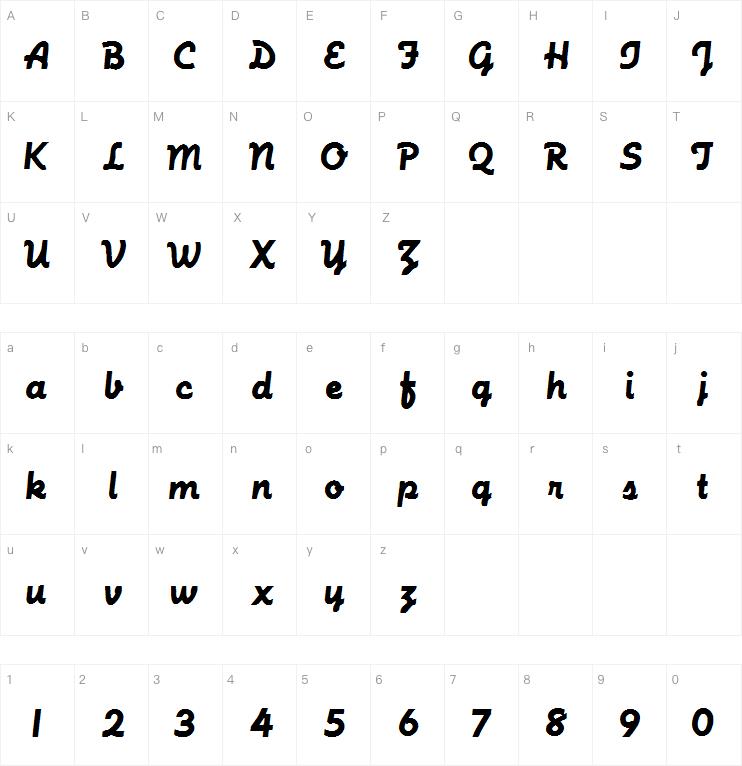 Machinescript字体