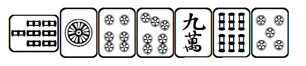 Mahjong字体
