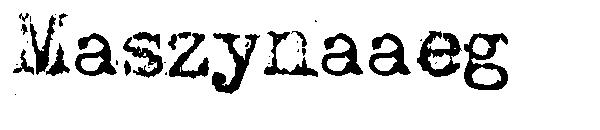 Maszynaaeg