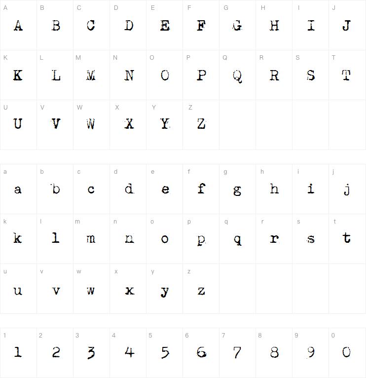 Maszynaaeg字体