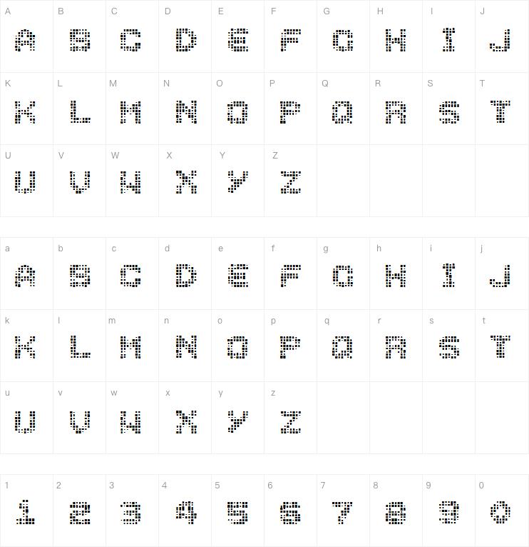 Medication字体