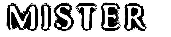 Mister字体
