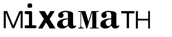 Mixamath字体