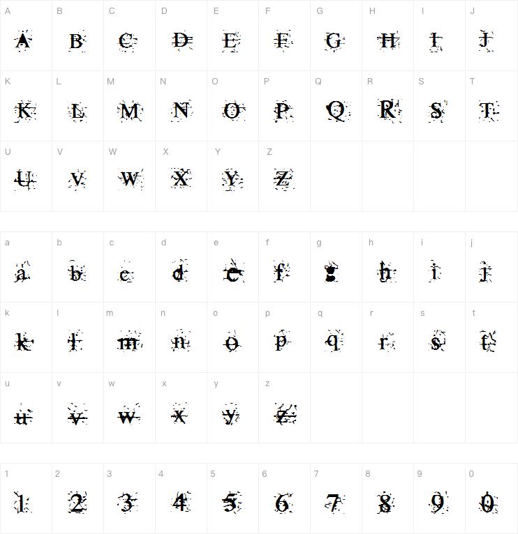 Moshpit字体