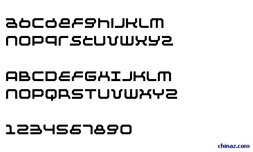 Negative 12字体
