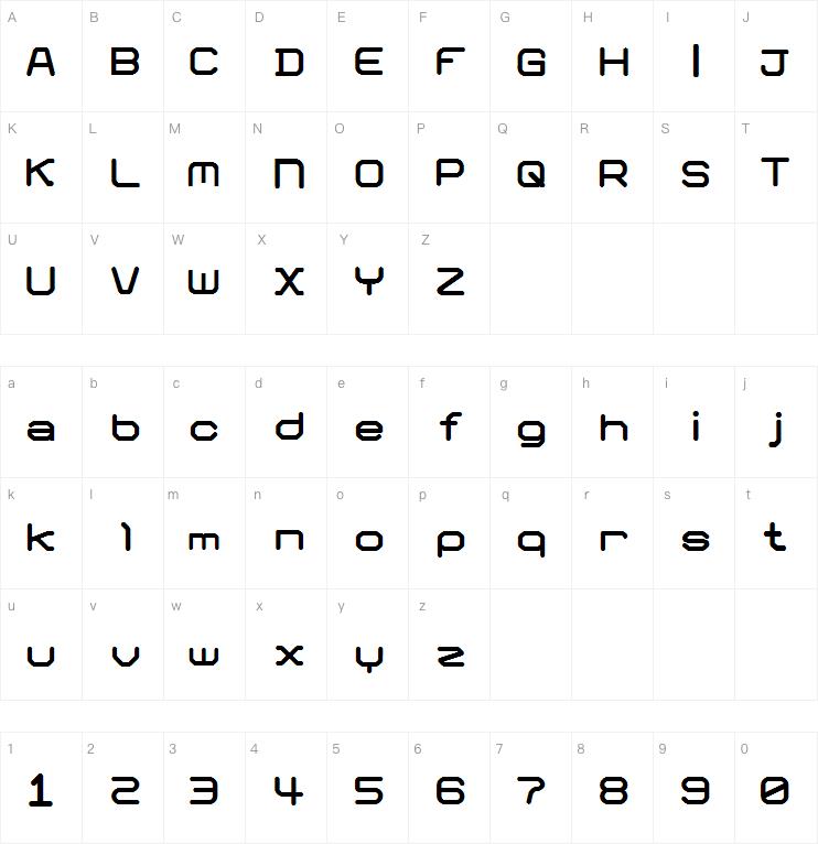 01 DigiGraphics字体