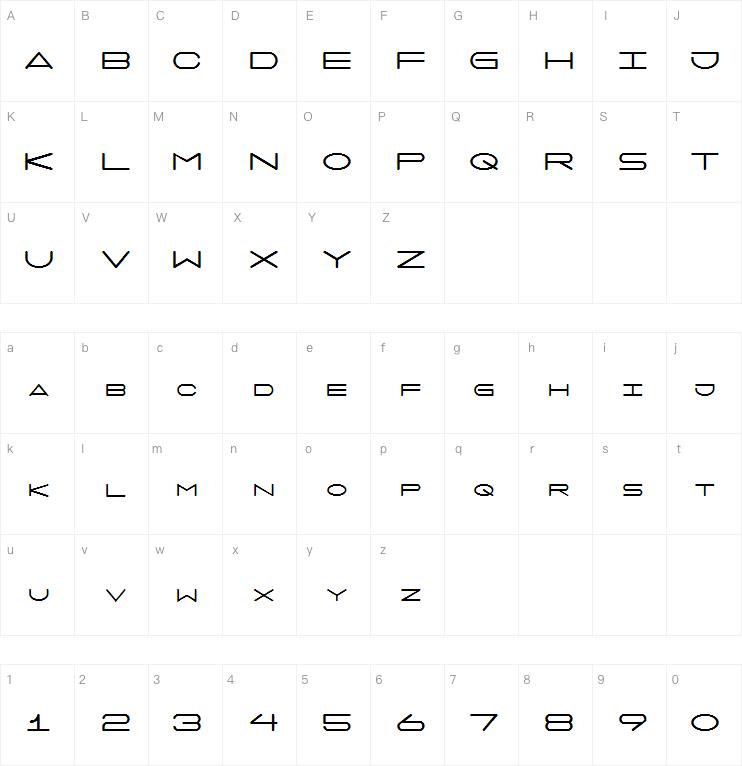 7 days字体