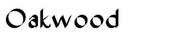 Oakwood字体