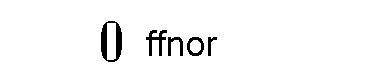 Offnor字体