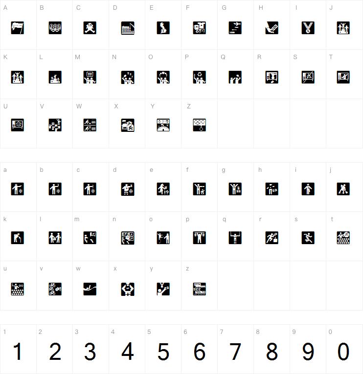 Olympukes字体