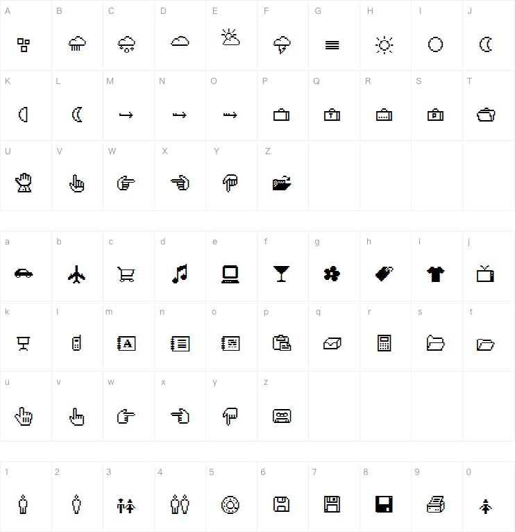 CD-Icons字体下载