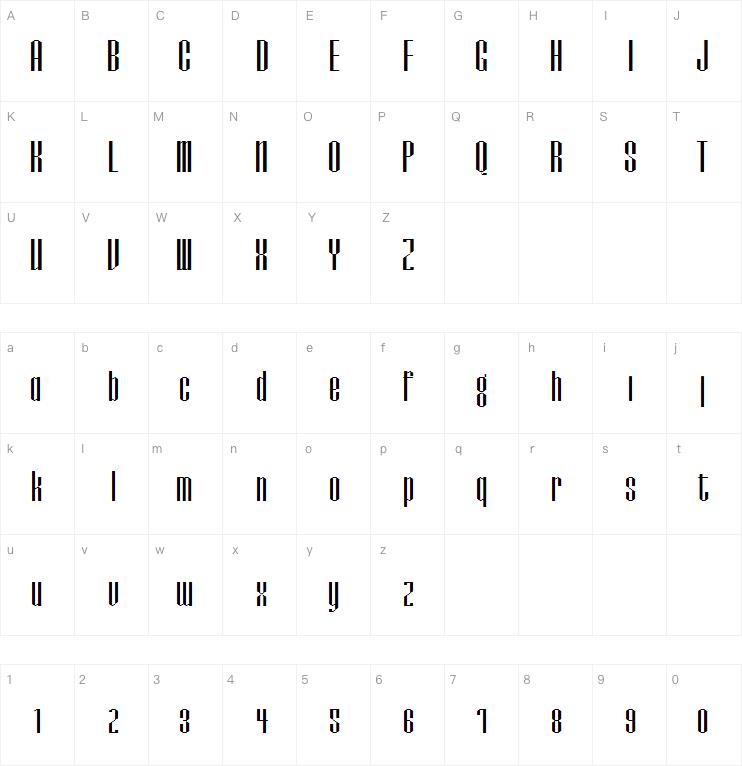 Papercut字体