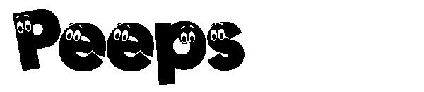 Peeps字体