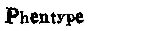 Phentype字体