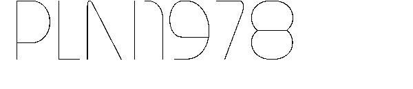 Plai1978字体