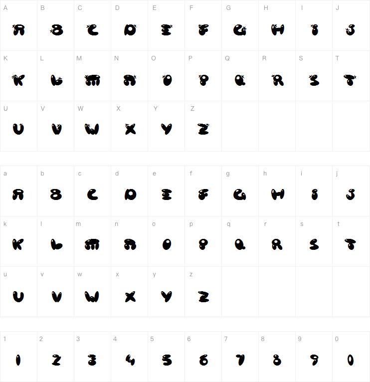 Poison Berries字体