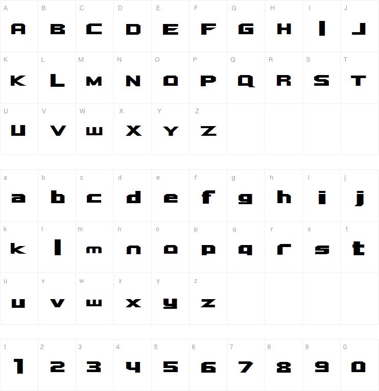 Quadrangle字体