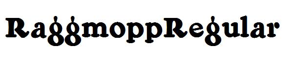RaggmoppRegular字体