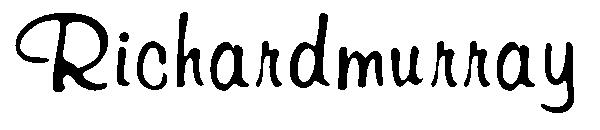 Richardmurray字体