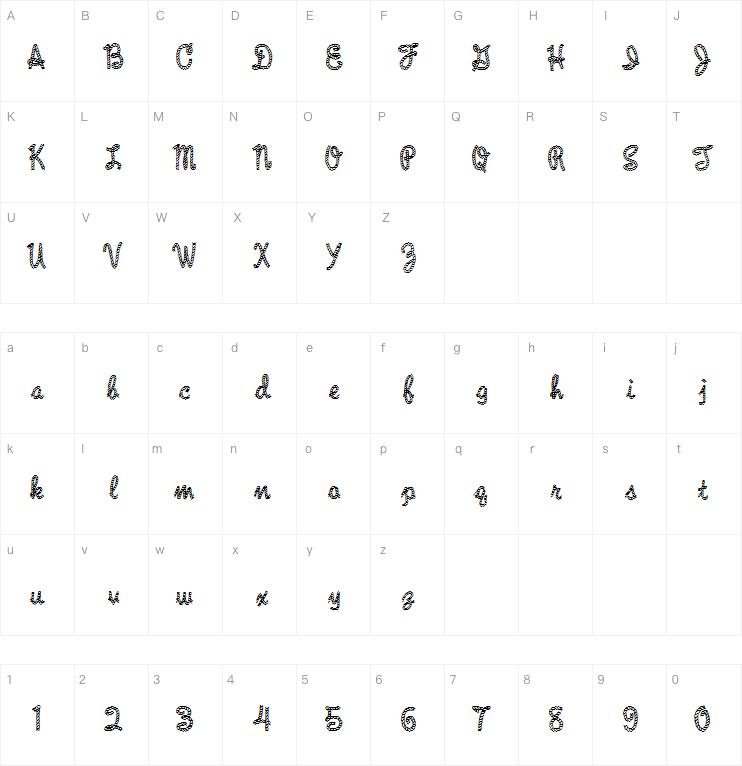 Rope字体