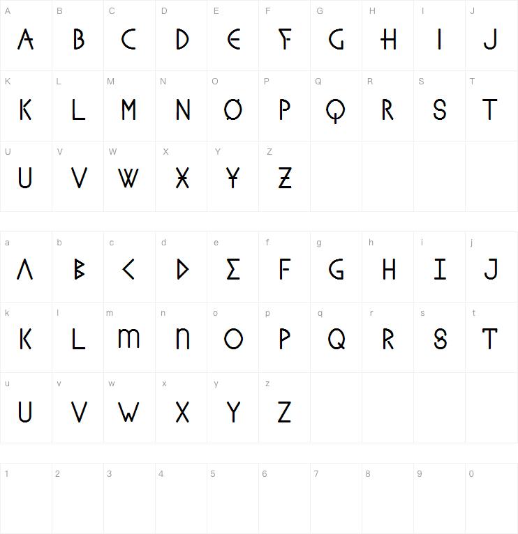 Sanhin字体
