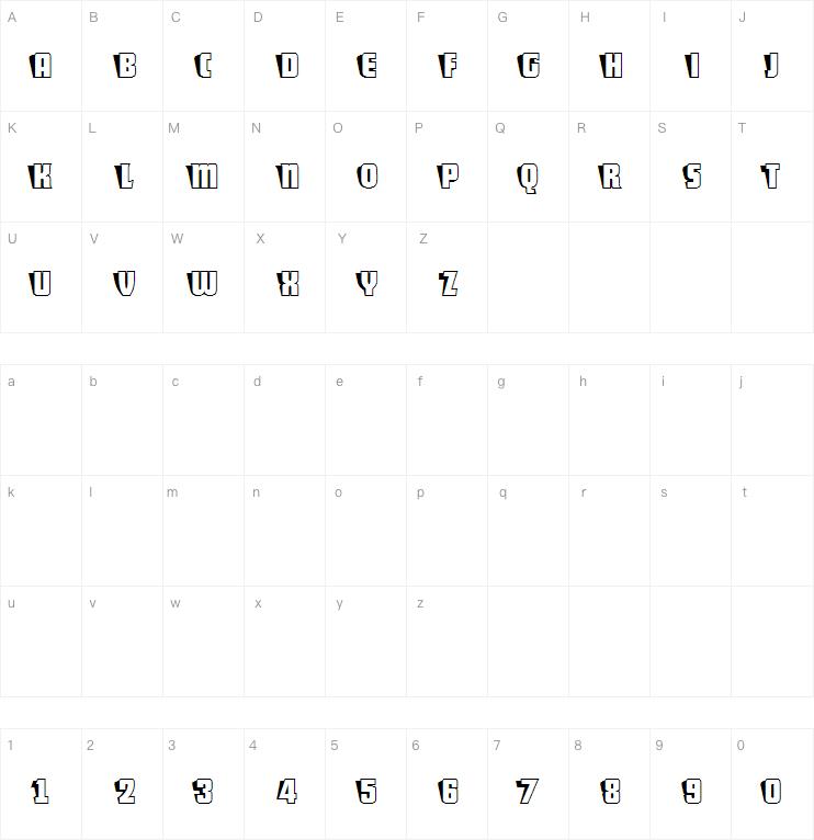 Shocardcaps字体