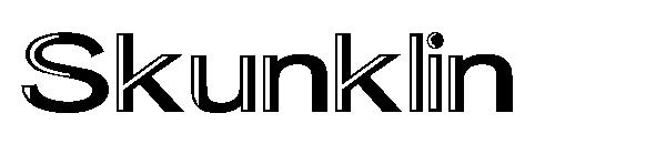 Skunklin字体