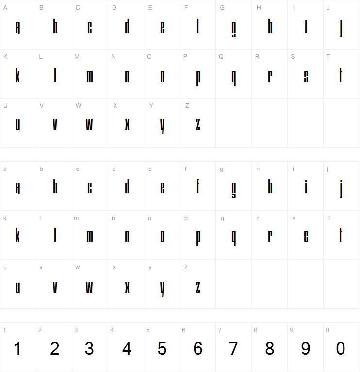 Squaresv字体
