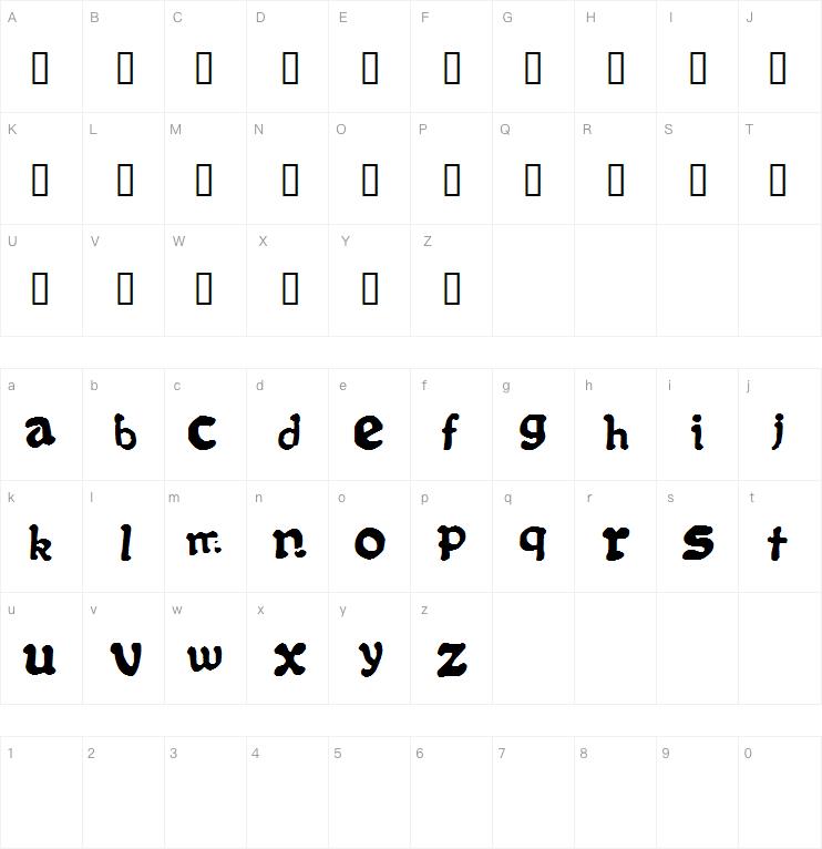 Stamper字体