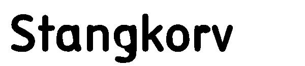 Stangkorv字体