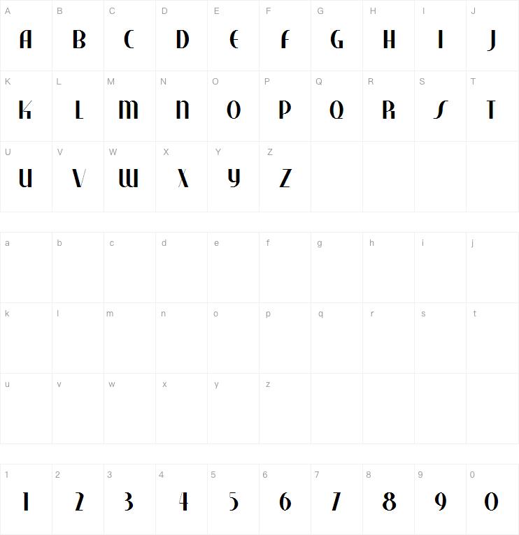 Studebak字体