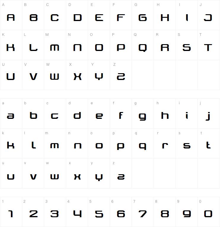 Tektrron字体